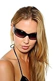 DG Eyewear Fashion Sunglasses For Women - Assorted Styles & Colors (Black, ZB5529)
