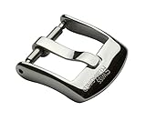 Polished Stainless Steel Watch Band Buckle - Classic Edition
