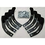 PROVEN PART Replacement Tiller Tine Set of 8 Sears Craftsman 6554J 4459J 4460J 6555J