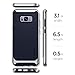 Spigen Neo Hybrid Designed for Samsung Galaxy S8 Plus Case (2017) - Arctic Silver
