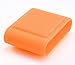 BUMP IT OFF Multi-Use Silicone Cleaning Tool for MAKEUP BRUSHES - SKINCARE - LAUNDRY - KITCHEN - PETS -ORANGE