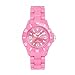 Ice Classic Solid Pink Dial Plastic Strap Ladies Watch CSPKSP10