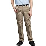 Dickies Khaki Big Boys' Flex Waist Slim Stretch