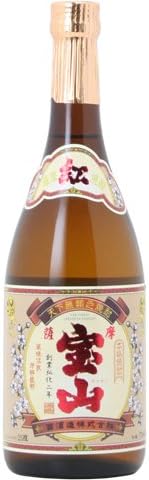 Amazon Co Jp 紅薩摩宝山 7ml 芋焼酎 25度 西酒造 食品 飲料 お酒
