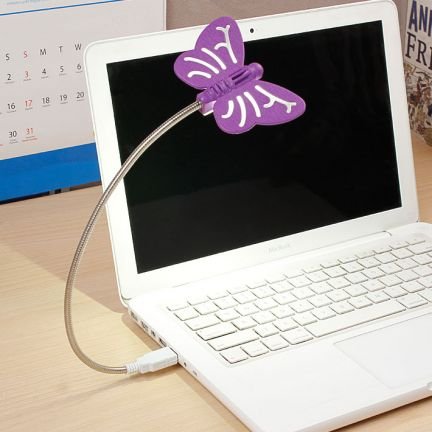 Renata LED Flyte USB - Cool White Light - Purple