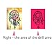 Bokeley 5D Home Decoration, Diamond Embroidery Paintings Wall Sticker Eiffel Tower Counted Cross Stitch Kit (C)