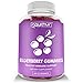Elderberry Gummies for Kids Adults - Immune System Booster - Zinc Vitamin C Gummies for Adults Kids - Sambucus Nigra Black Elderberry Gummy Immune Support Cold Flu Immunity Booster - Raspberry Flavor