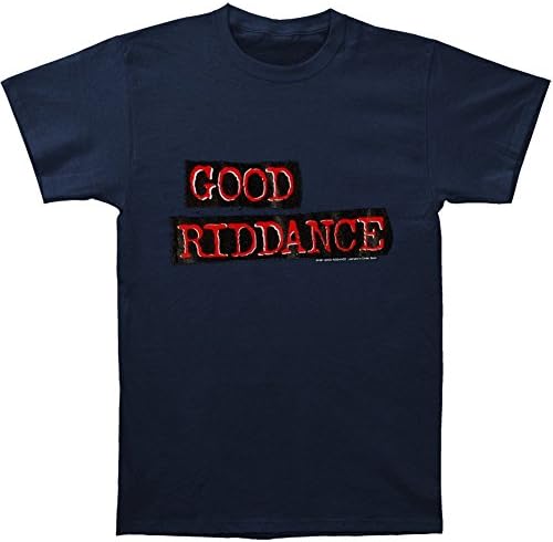 Good Riddance Men's Man Flag T-shirt X-Large Blue