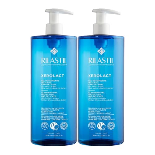 Xerolact - Gel Limpiador Reparador para Piel Seca con Tendencia al Rascado e Irritación