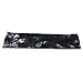Yeshan Set of 12pcs Non slip Cotton Lycra Tie Dye Stretch Moisture Wicking Elastic Sports Headband/Head wrap/Yoga Headband/Head Sarf,Mix colors