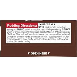 Jell-O Chocolate Fudge Cook & Serve Pudding