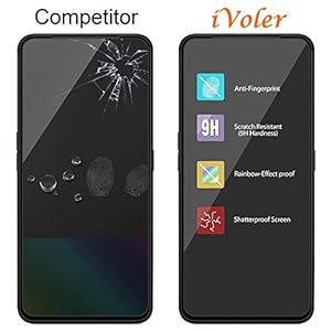 VGUARD 3 Pezzi Pellicola Vetro Temperato per Oppo Reno2 / Oppo Reno 2, [Copertura Completa] Pellicola Protettiva… - immagine 6