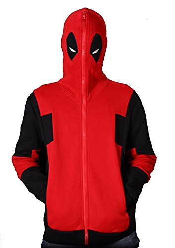 Horries Hoodie Red Cotton Adult Hooded Cosplay Costume