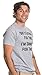 Drinking for Three | Funny New Dad Father Pregnancy Announcement Joke T-Shirt-(Adult,M)