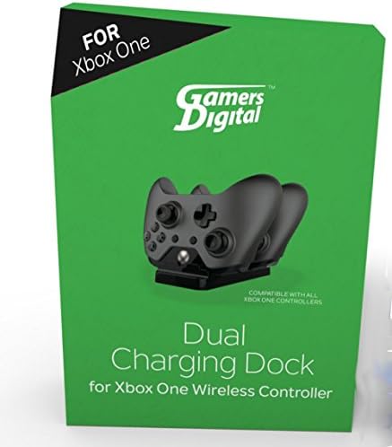 Dual Controller Charger for Xbox One with Micro USB Cable