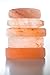 GIFT BAG SET 5 Pack Himalayan Salt Scrub Soap Deodorizing Deodorizer Dead Skin Remover Purifier Detox Stones Rocksalt Crystal Bar Natural Deodorant Beauty Bar Heat and Scrub Massage Aid Foot Rub SPA
