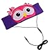 Contixo H1 Kids Headphones, 85dB Volume Limiting with Adjustable Speakers Soft Children Fleece Headband Toddler Headphones for Home and Travel - Animal Character Design