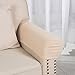heetly Armrest Covers Anti-Slip Waterproof Furniture Protector Armchair Slipcovers for Recliner Sofa Set of 2（Beige）