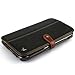 ZENUS Masstige Stripe Diary Synthetic Leather Case for Galaxy Note SC-05D (Khaki)