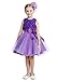 Acecharming Flower Girl Dress 3D Rose Bow-Knot Toddler Wedding Pageant Party Sleeveless Tulle Tutu Dress for Girls 3-16 Years