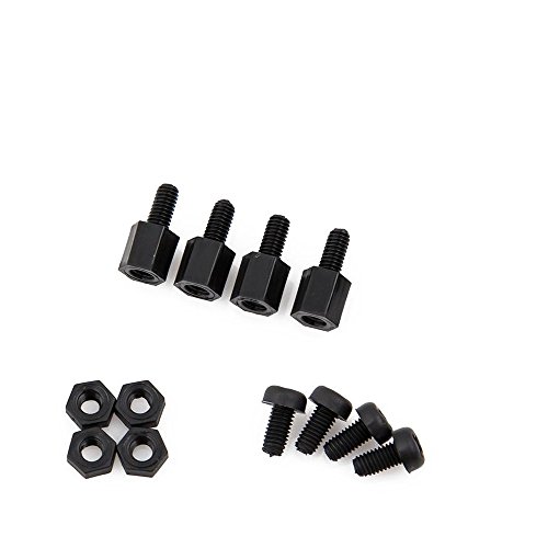 M3 Black Nylon Standoff Set (6mm)