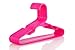 30pk Made in USA Baby Hangers | Kids Hangers for Children's Clothes, Toddler Outfits and Clothing | 20 50 100 Pack Available | Kid Plastic Hanger for Closet and Nursery | Child Kid Hangars (Pink)