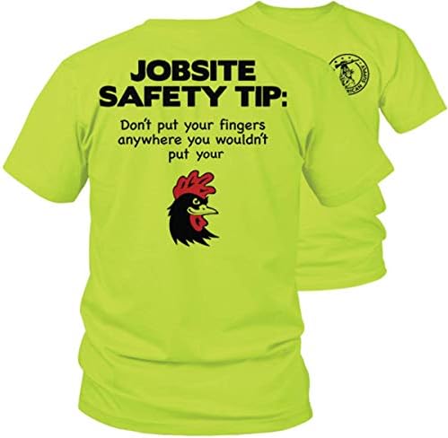 Armed American Supply Jobsite Shirt: Funny, High Visibility Work Shirts for Men