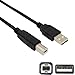 Inovat Replacement 10FT USB A Male to B Male Cable Cord Data Transfer Host Cable Cord for Blue Snowball MIC Microphone