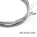 Donsino Road Bike Bicycle Brake Inner Wire Cable and Gear Shift Cables with Cable End Crimps kitthumb 3