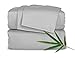 King Sheets by Pure Bamboo, Genuine 100% Organic Viscose Derived from Bamboo Bed Sheet Set, Luxuriously Soft & Cooling, Double Stitching, Lifetime Quality Promise (King, Silver Pearl)