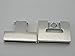 3 Sets-- 3 Colors 30x2.8mm Large Size Strong Magnetic Clasp for Elegant Bracelet Making (Antique Silver)