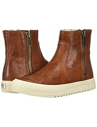 FRYE Gia Lug Shearling - Zapatillas de doble cremallera para mujer