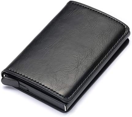 Anti Theft Mens Credit Card Holder Blocking Rfid Security Wallet