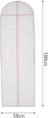 Jetcloud Wedding Dress Bag 180cm Non-woven Bridal Garment Cover Long Breathable view 2