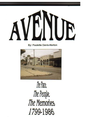 Avenue...the Davis Avenue Story by Paulette Davis Horton