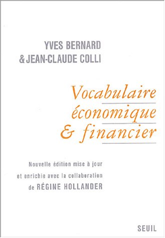 Vocabulaire économique et financier