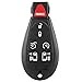 ECCPP 7 Buttons Keyless Entry Remote Start Key Fob Car Fobik Replacement for IYZ-C01C Chrysler 300 Town & Country|Dodge Challenger Charger Durango Grand Caravan Journey Magnum| Jeep Commander