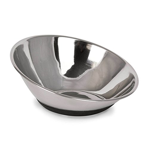 Ourpets Company 2400012856 Tilt-A-Bowl Stainless Steel, Small/2.5 Cup