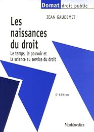 Les  naissances du droit