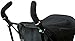 Choopie Double Bar Grip Sleeve Covers for Stroller, Umbrella, and Buggy Handlebars - Black Towel