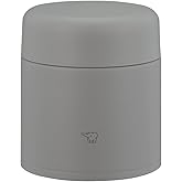 Zojirushi Stainless Steel Food Jar, 10-Ounce, Cloud Gray