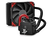 DEEPCOOL Captain 120EX AIO Liquid CPU Cooler, 120mm Radiator, 120mm Black PWM Fan, AM4 Compatible, 3-Year Warranty