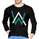 Men's Casual Alan Walker Clothes Tee T Shirt Long