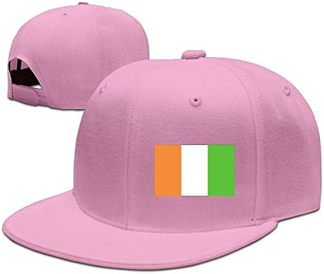 Baseball Cap Cote D'Ivoire Flag Hip-Hop Flat Edge Cap Sunhat Fashion Leisure Hat With adjustment Buckle For Men