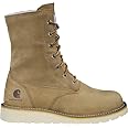 Carhartt Women's Waterproof Sherpa Lined Fold Down Winter Wedge Boot