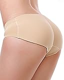 MunZ Lady Padded Seamless Butt Hip Enhancer Shaper Panties Underwear