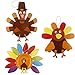 Thanksgiving Craft Kits, DIY Make A Turkey for Festive Fall Party Game School Activities and Door Hanging Ornament Decoration Supplies for Kids and Adults, 3 Pack