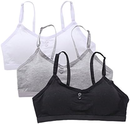 ACSEER Girl's Seamless Crop Bra