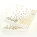 Andaz Press Polka Dot Foil Gold Cocktail Napkins, 5-inch, Bulk 100-Pack, Shiny Metallic Gold Graduation Napkins For Cocktail Hour Wedding Bar Birthday Beverage Party Napkins Disposable Bridal Shower