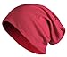 JOYEBUY 4 Pack Women Men Stylish Cotton Beanie Cap Slouchy Beanies Hats Soft Sleep Cap (Style C)